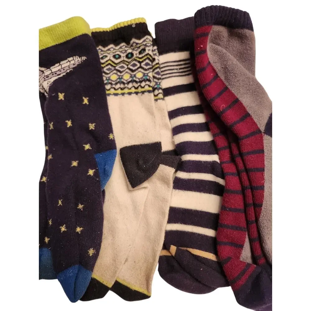 4 Paris Gymboree crew socks